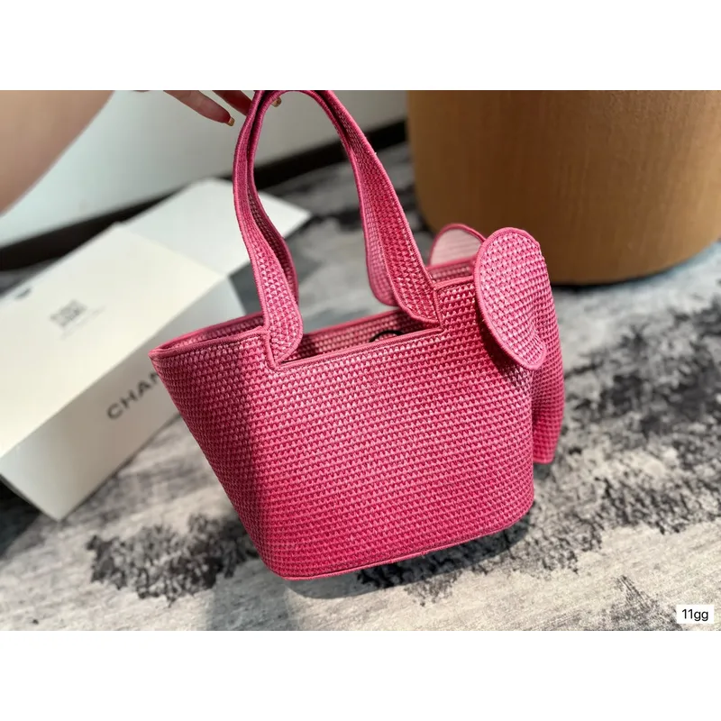 Loewe Woven Elephant Shopping Bag #A42264