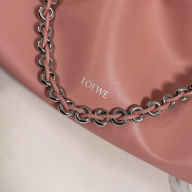 Loewe Flamenco Purse Nappa Leather Shoulder Bag, 30 x 10.5 x 20 cm #A63232