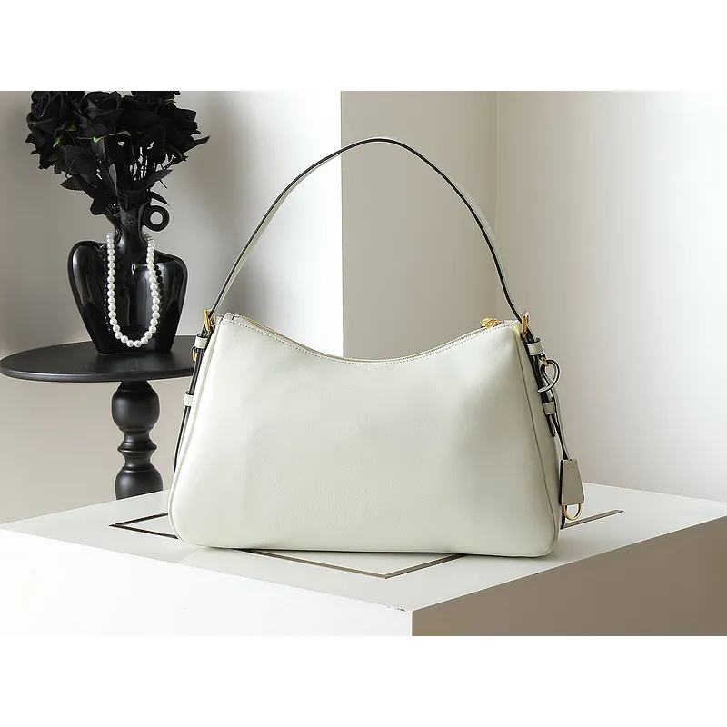 Prada Leather Shoulder Bags in Neutral Shades for Effortless Sophistication size:39×24×12cm #A53925