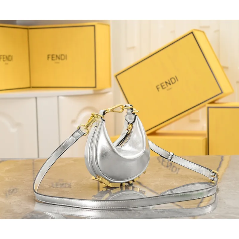 Fendi Crescent Shape Bag #A40854