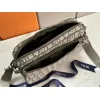 D-ior Beige Oblique Pattern Crossbody Bag With Signature Strap And Pouch  size:23×17×4cm #A54108
