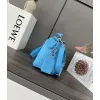 Stunning Loewe Puzzle Bag In Vibrant Blue Showcasing Iconic Geometric Craftsmanship #A50416