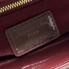 D-ior Lady Handbags Black/Wine/Red/White #A57293