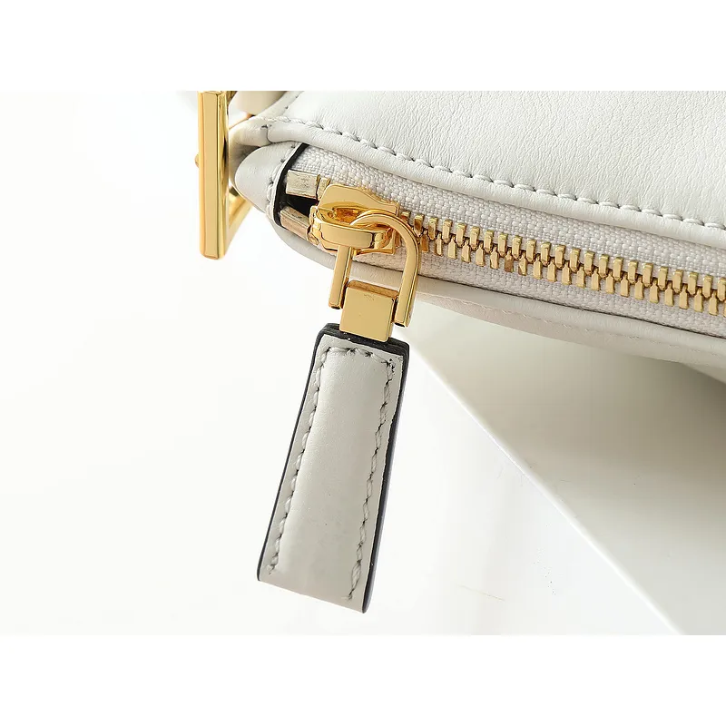 Prada Leather Shoulder Bags in Neutral Tones for Timeless Elegance size:31×18×10cm #A53926