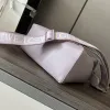 Loewe Puzzle Bag In Soft Lavender Leather With Branded Strap And Geometric Design #A50220