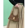 Prada Brown Suede Handbag 1BG580  #A55278
