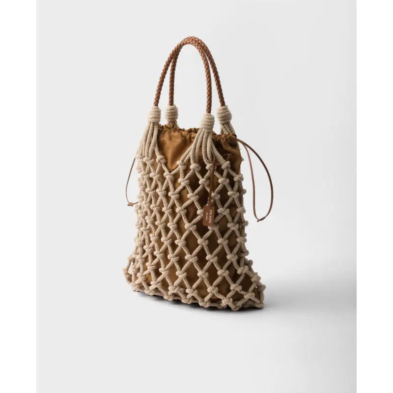 Prada Knitted Bucket Bag 1BC111 #A55279