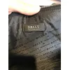 Bally Black Leather Briefcase With Iconic Stripe For Sophisticated Business Style #A51672 Bally Black Leather Briefcase With Iconic Stripe For Sophisticated Business Style #A51672