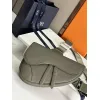 D-ior Saddle Belt Bag in Olive Green Leather With Signature Strap Design size:27×20×5cm #A54111 D-ior Saddle Belt Bag in Olive Green Leather With Signature Strap Design size:27×20×5cm #A54111