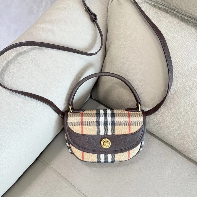 Burberry Plaid Mini Handbag 195 #A55699 Burberry Plaid Mini Handbag 195 #A55699