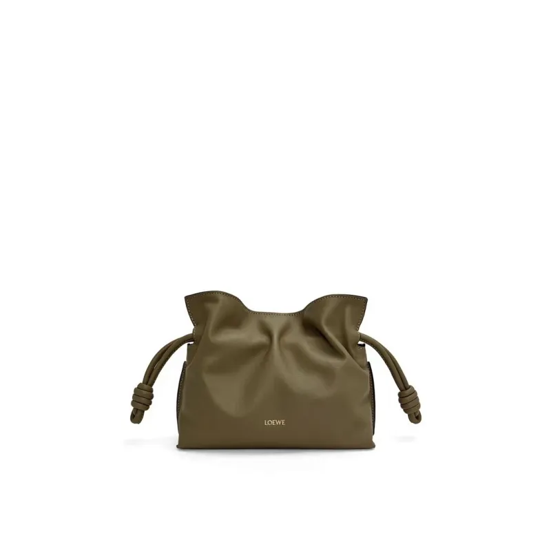 Loewe Flamenco Nappa Leather Drawstring Bag 23x18x9cm #A63859