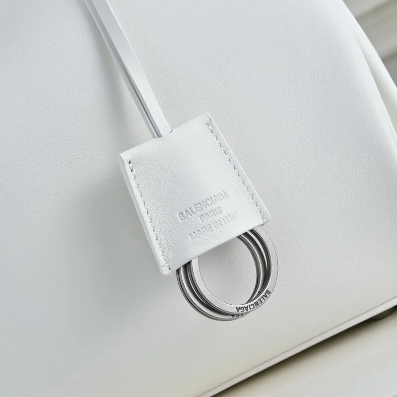 Balenciaga Rodeo Soft Leather Handbag Silver Buckle 35x23x11cm  #A64962