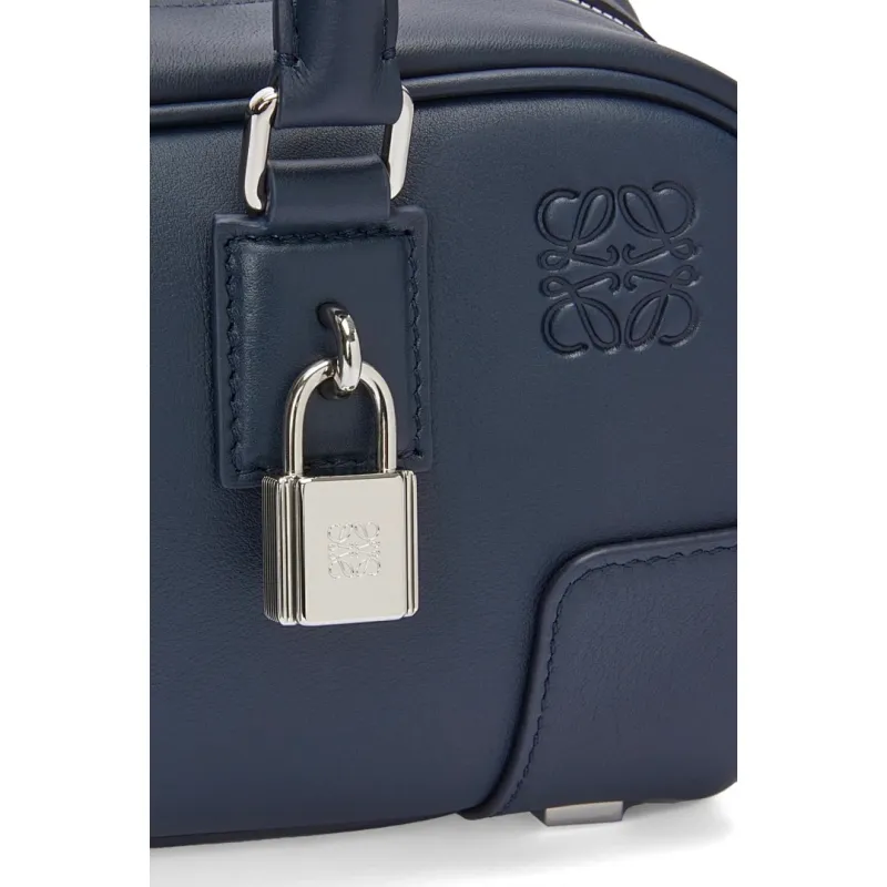 Loewe Amazona 23 Cropped Leather Bowling Bag 23x10x11CM #A63854