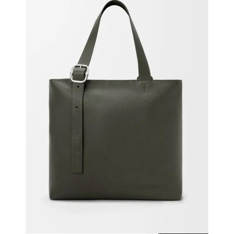 Loewe Loop Leather Tote Bag 35x35x10cm #A63846