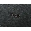 D-ior Mens Grey Oblique Canvas & Grained Leather Backpack - Stylish Luxury for Daily & Travel Use H870 #A57315