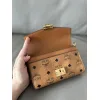 MCM Small Envelope Crossbody Bag, Visetos Monogram, Style 65008 11-18.5-4cm #A61796