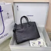Burberry - Inspired Structured Handbags in Multiple Colors and Textures size:30×13×24cm #A53906