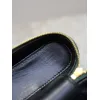 Saint Laurent 819285 GABY Mini Chain Cosmetic Bag - Dark Green Quilted Leather with Detachable Strap #A59505