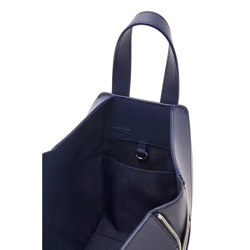 Loewe Navy Leather Bucket Bag With Adjustable Strap For Effortless Everyday Elegance #A50042 Loewe Navy Leather Bucket Bag With Adjustable Strap For Effortless Everyday Elegance #A50042