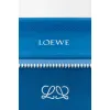 Loewe Amazona 180 Blue Leather Top Handle Bag 34.5x14x27cm #A64991