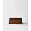 Prada Black Leather Shoulder Bag 1BC262 #A55688