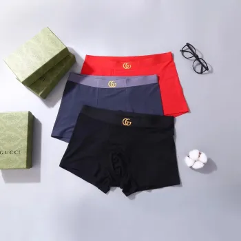 Gucci Underwears for Men 3 pairs per box #A65846