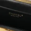 Chanel AS5912 Lambskin Pearl Trim Evening Bag 10×20×7cm #A64997 Chanel AS5912 Lambskin Pearl Trim Evening Bag 10×20×7cm #A64997