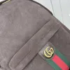 Gucci Burgundy Suede Backpack (834466) - GG Logo, Premium Hardware, 36.5×41×18cm #A59999 Gucci Burgundy Suede Backpack (834466) - GG Logo, Premium Hardware, 36.5×41×18cm #A59999