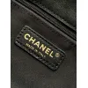Chanel Black Quilted Leather Handbag With Gold Chain Strap And Iconic CC Logo size:18×29×8cm #A54386
