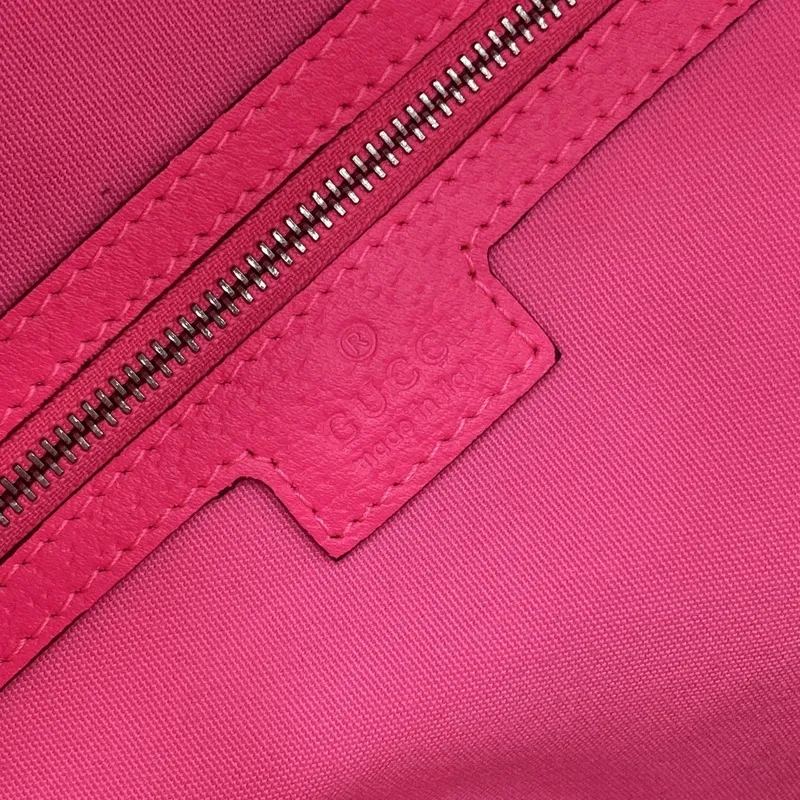 Gucci GG Supreme Backpack With Bold Pink Logo Detailing size:36×41×18cm #A53379 Gucci GG Supreme Backpack With Bold Pink Logo Detailing size:36×41×18cm #A53379