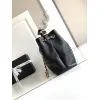 Chanel Quilted Leather Tote With Gold Chain Strap And Iconic CC Logo size:36×24×12cm #A54381