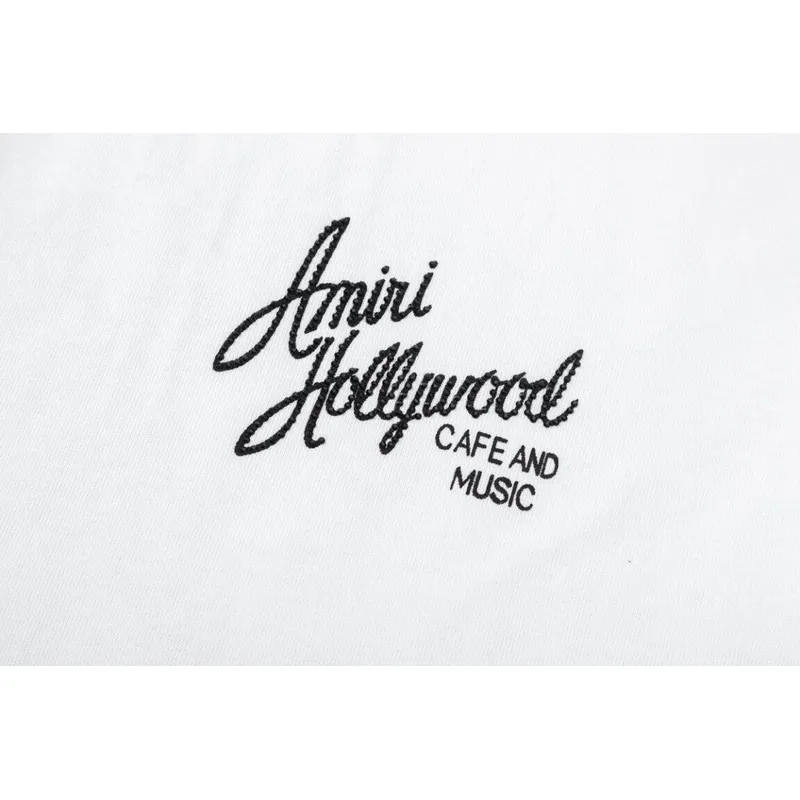 Amiri T-shirts Black/White #A51180