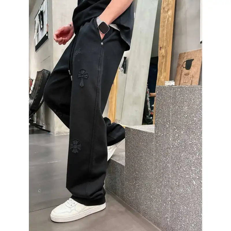 Chrome Hearts Pants for Chrome Hearts long pants for men #A60794