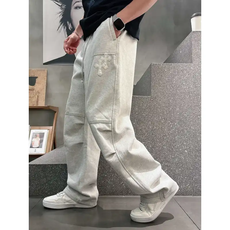 Chrome Hearts Pants for Chrome Hearts long pants for men #A60780