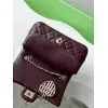 Chanel Mini Flap Bag Quilted Leather Heart Charm & CC Logo Timeless Elegance size:12×8×cm #A54206 Chanel Mini Flap Bag Quilted Leather Heart Charm & CC Logo Timeless Elegance size:12×8×cm #A54206