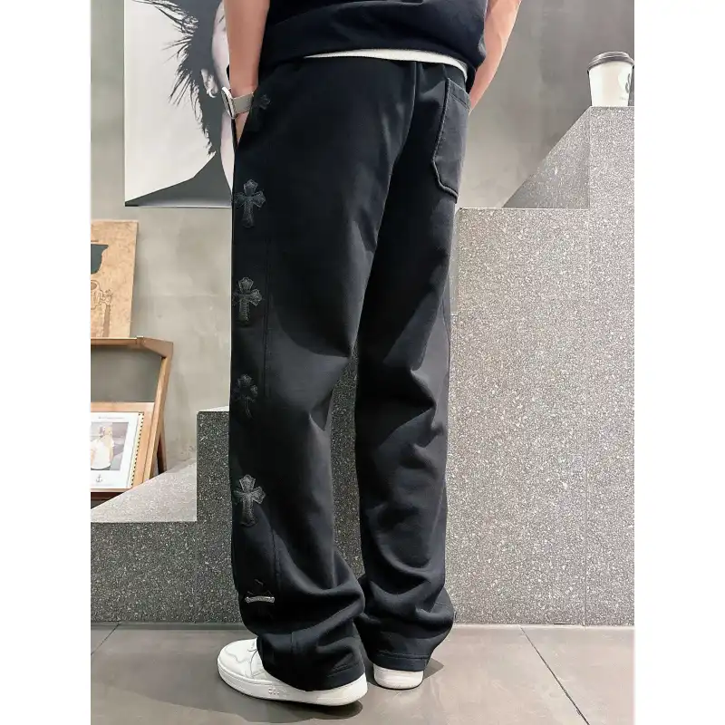 Chrome Hearts Pants for Chrome Hearts long pants for men #A60782