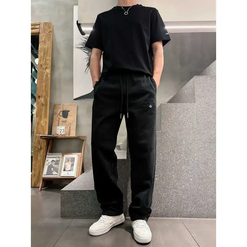 Chrome Hearts Pants for Chrome Hearts long pants for men #A60786