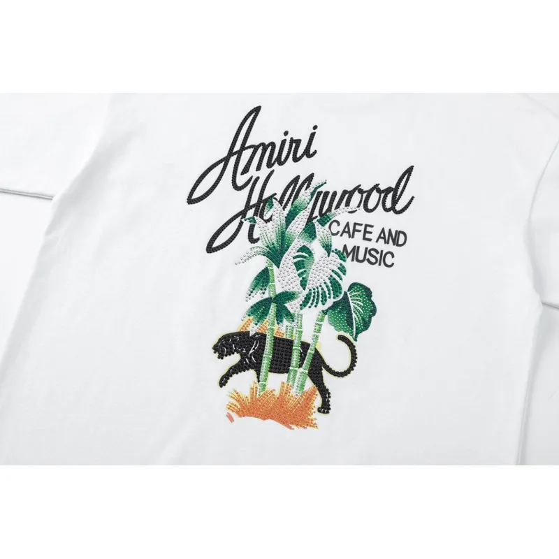 Amiri T-shirts Black/White #A51180