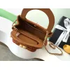 Chanel Sequined Top Handle Bags In Brown And Orange With Signature CC Logo size:13×19×7cm #A54383