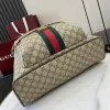 Gucci GG Supreme Canvas Backpack With Web Stripe And Double G Detail size:36×41×18cm #A53743 Gucci GG Supreme Canvas Backpack With Web Stripe And Double G Detail size:36×41×18cm #A53743
