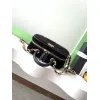 Chanel Burgundy Quilted Velvet Handbag With Top Handle And Gold Chain Strap size:11×20×8cm #A54387