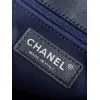 Chanel Blue Sequin - Embellished Flap Bag With Signature CC Logo size:14×21×8cm #A53500 Chanel Blue Sequin - Embellished Flap Bag With Signature CC Logo size:14×21×8cm #A53500