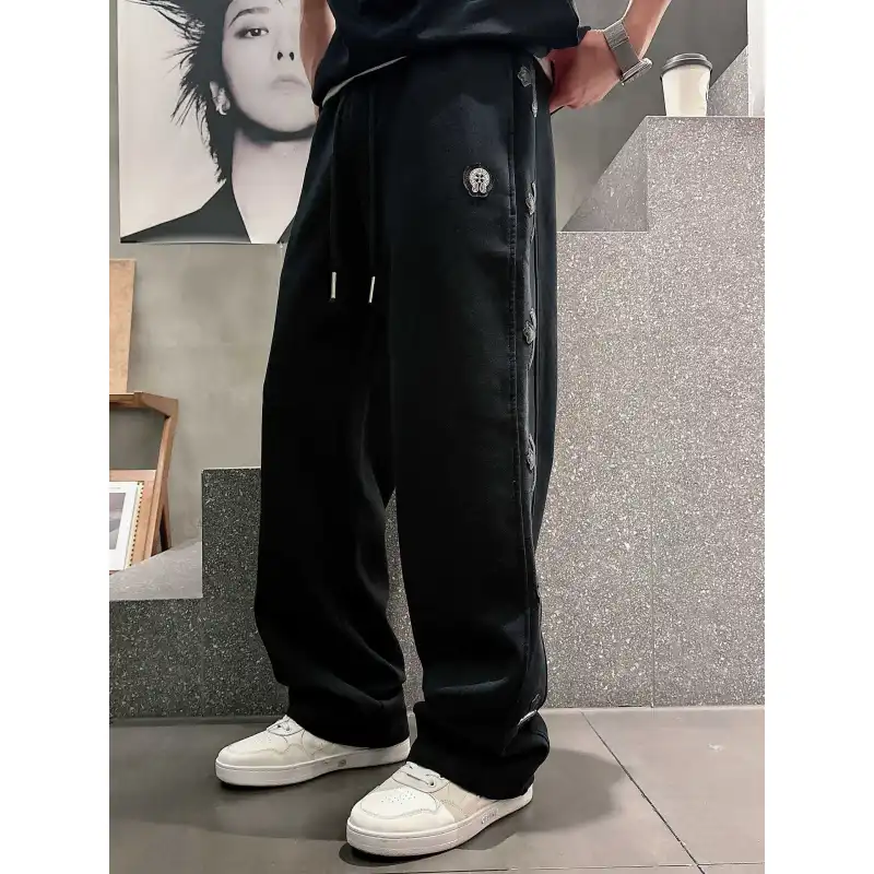 Chrome Hearts Pants for Chrome Hearts long pants for men #A60782