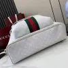 Luxury Gucci Backpack With Iconic GG Pattern And Web Stripe Design size:36.5×41×18cm #A53844 Luxury Gucci Backpack With Iconic GG Pattern And Web Stripe Design size:36.5×41×18cm #A53844