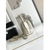 Chanel Quilted Handbag With Gold Chain And CC Logo A Timeless Fashion Piece size:11×20×8cm #A54380