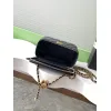 Chanel Quilted Caviar Leather Mini Vanity Bag With Gold Chain Strap And CC Logo size:9×17×8cm #A54385