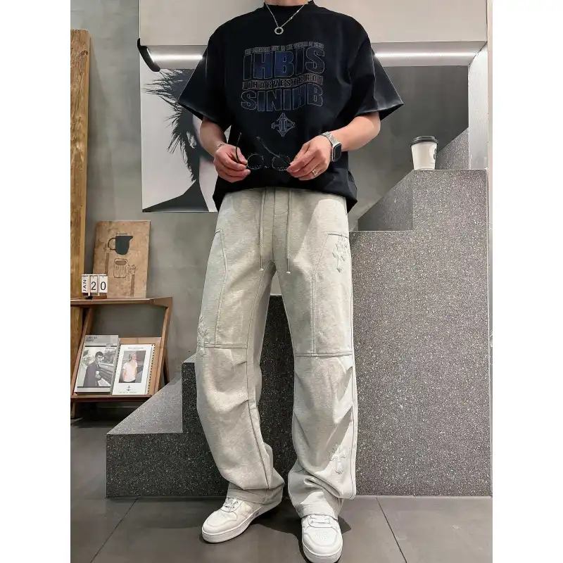 Chrome Hearts Pants for Chrome Hearts long pants for men #A60780