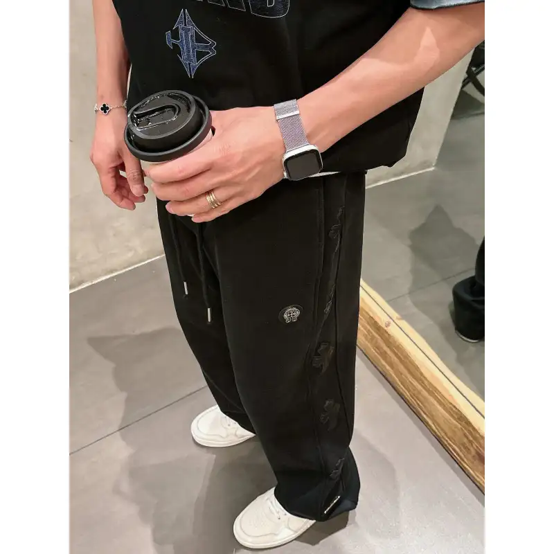 Chrome Hearts Pants for Chrome Hearts long pants for men #A60782