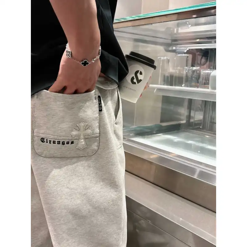 Chrome Hearts Pants for Chrome Hearts long pants for men #A60780