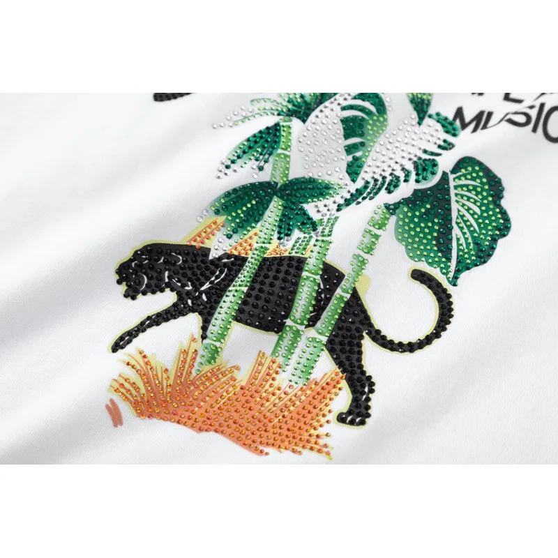 Amiri T-shirts Black/White #A51180